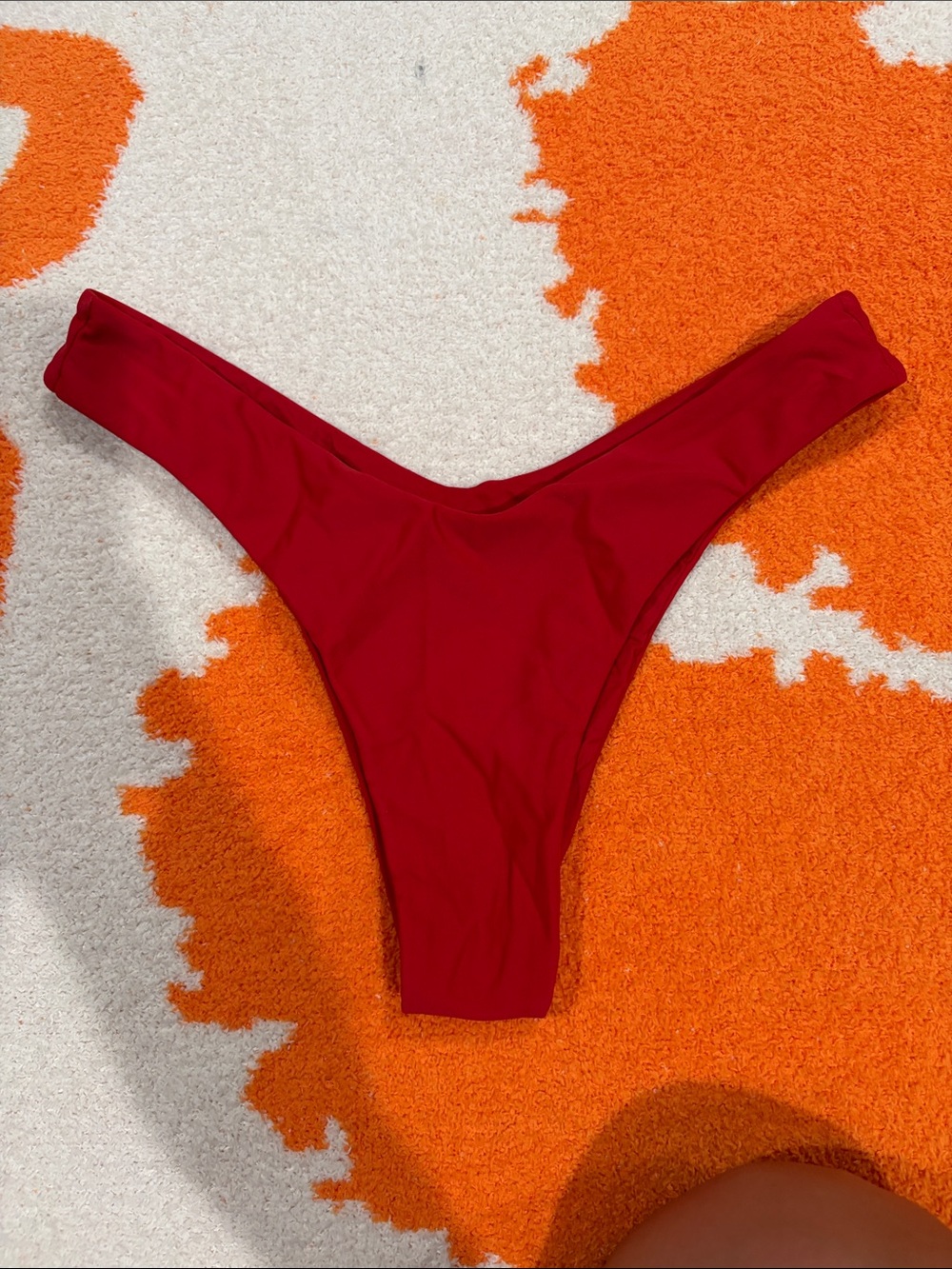 Red blackbough bikini bottoms